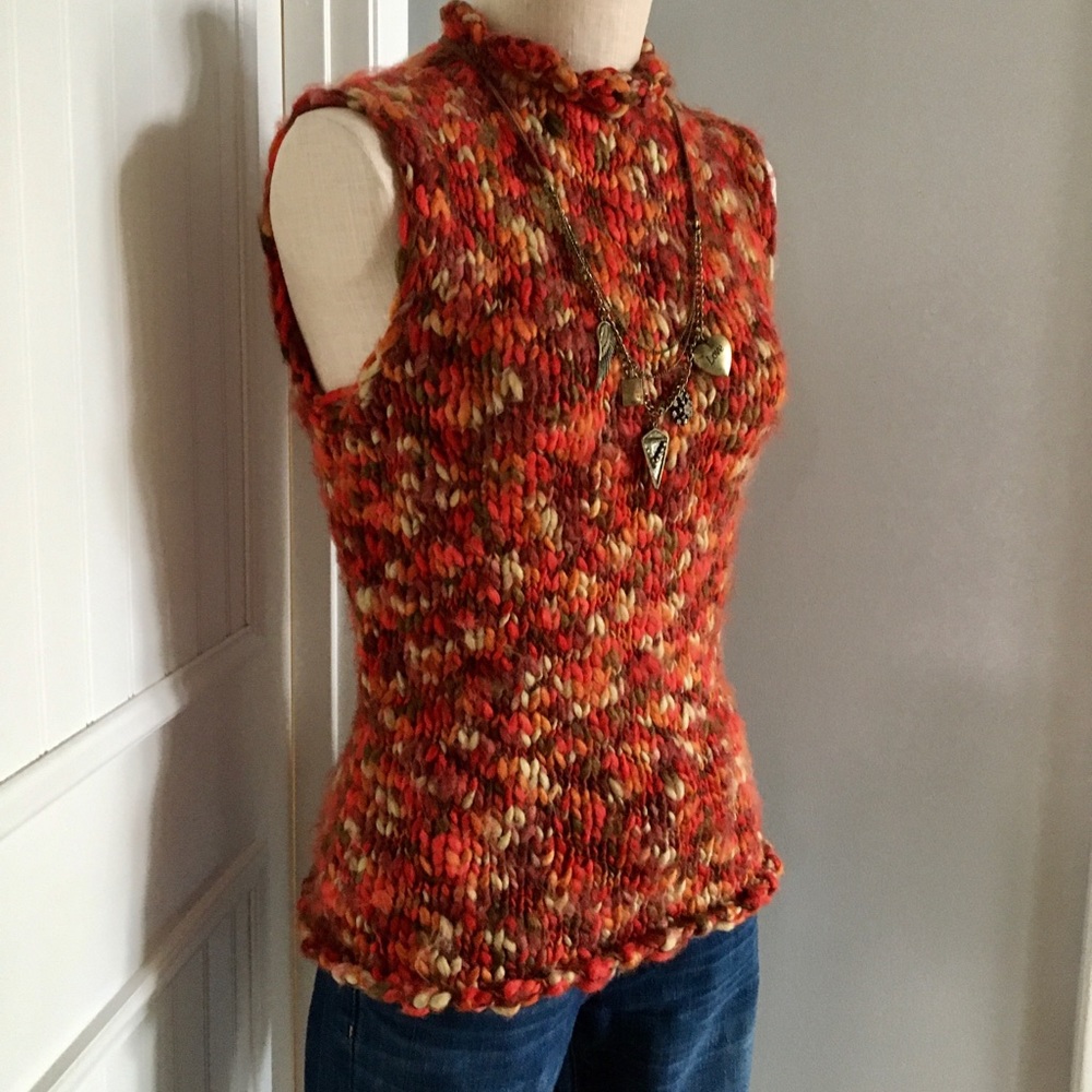 Harold's Sweater Tank Sz M